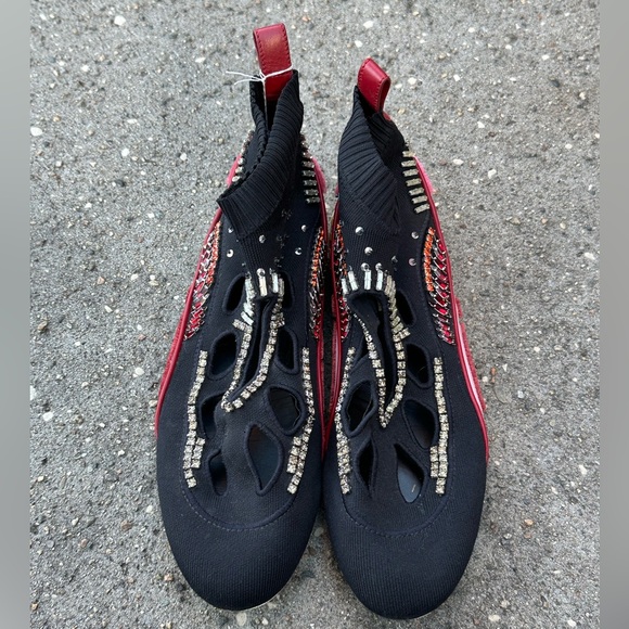 Valentino sock sneakers with embroidery and studs - Picture 1 of 6